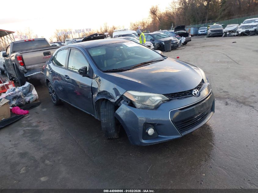 2014 Toyota Corolla S Plus