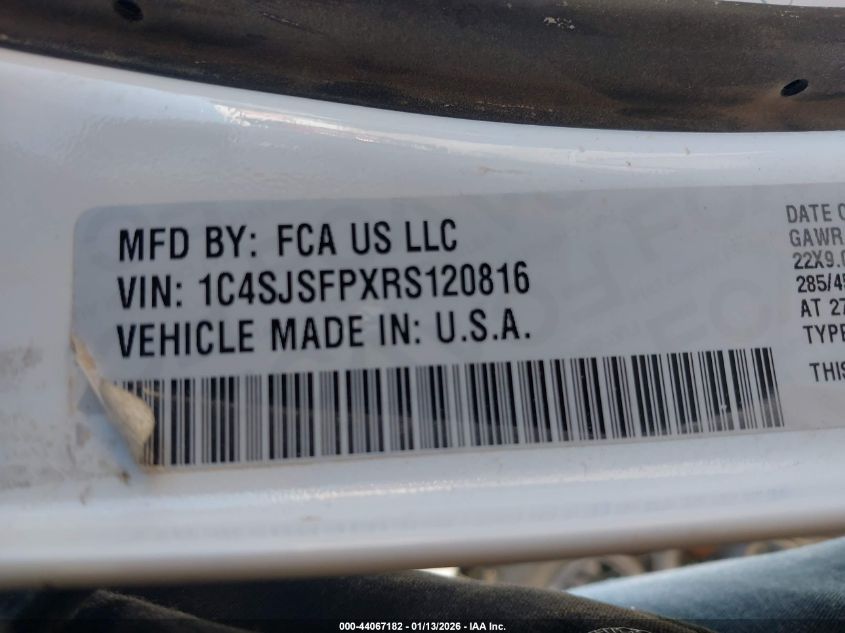 2024 Jeep Grand Wagoneer - 1C4SJSFPXRS120816