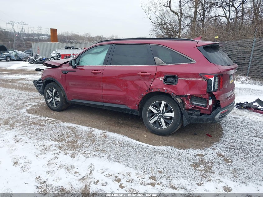 VIN 5XYRL4LC0MG068309 2021 KIA SORENTO S