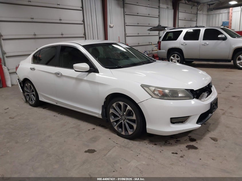 1HGCR2F57EA133679 2014 Honda Accord Sport auction photo 1