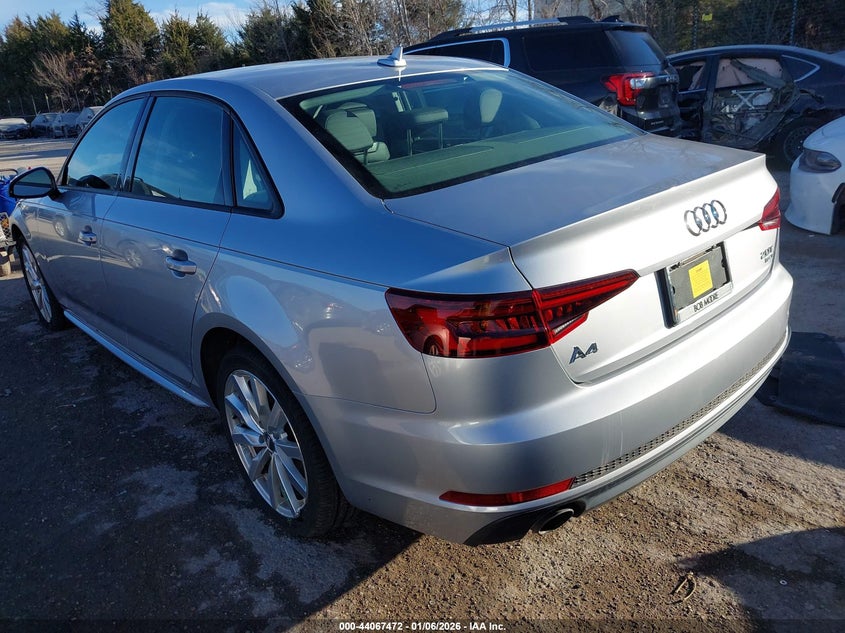 2018 Audi A4 2.0T Tech Ultra Premium/2.0T Ultra Premium