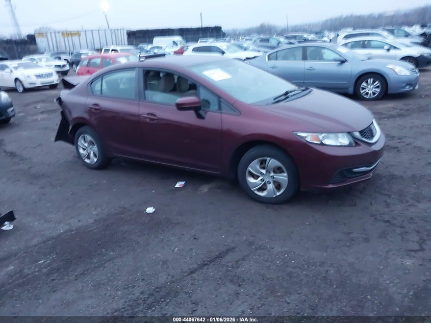 19XFB2F51EE255158 2014 Honda Civic Lx auction photo 1
