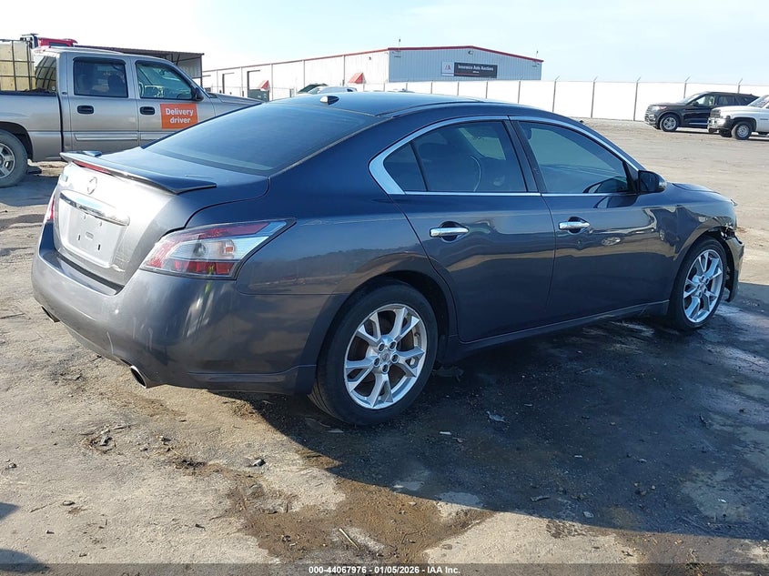 Vin: 1n4aa5ap2cc814363, lot: 44563776, nissan maxima 3.5 sv 20124