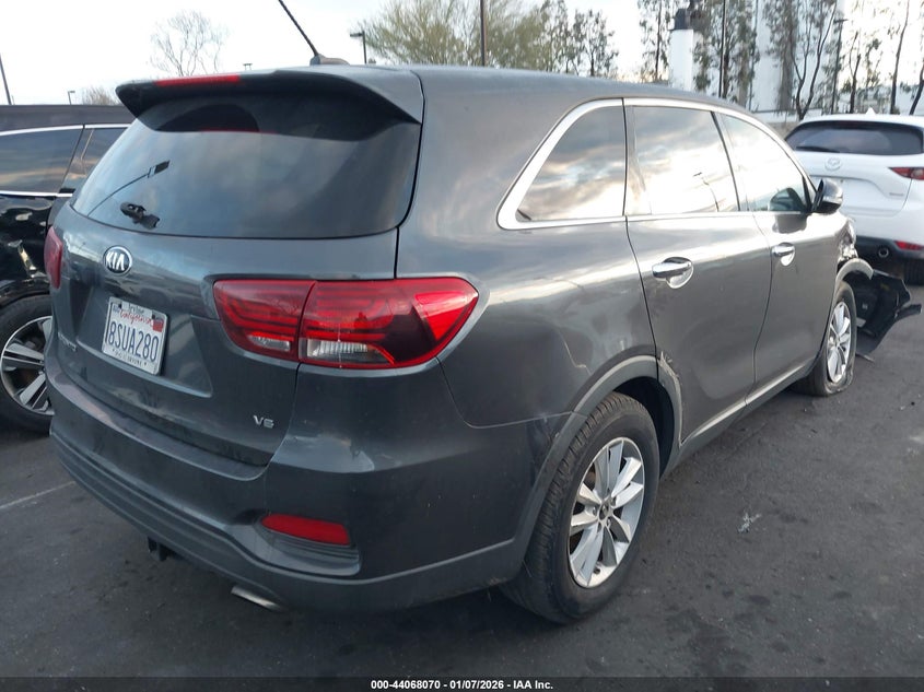 Vin: 5xypgda50kg486169, lot: 44563870, kia sorento 3.3l lx 20194