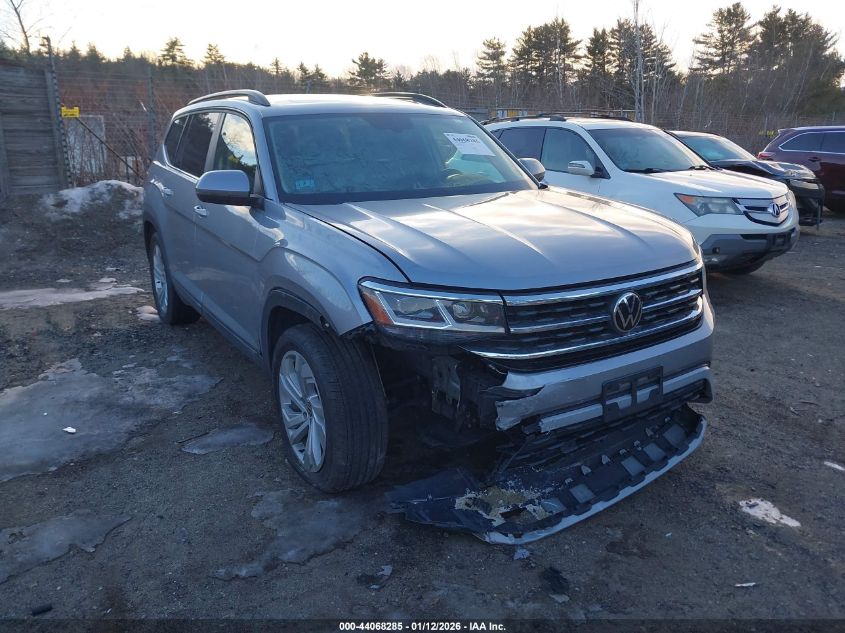 2022 Volkswagen Atlas 3.6L V6 Se W/Technology
