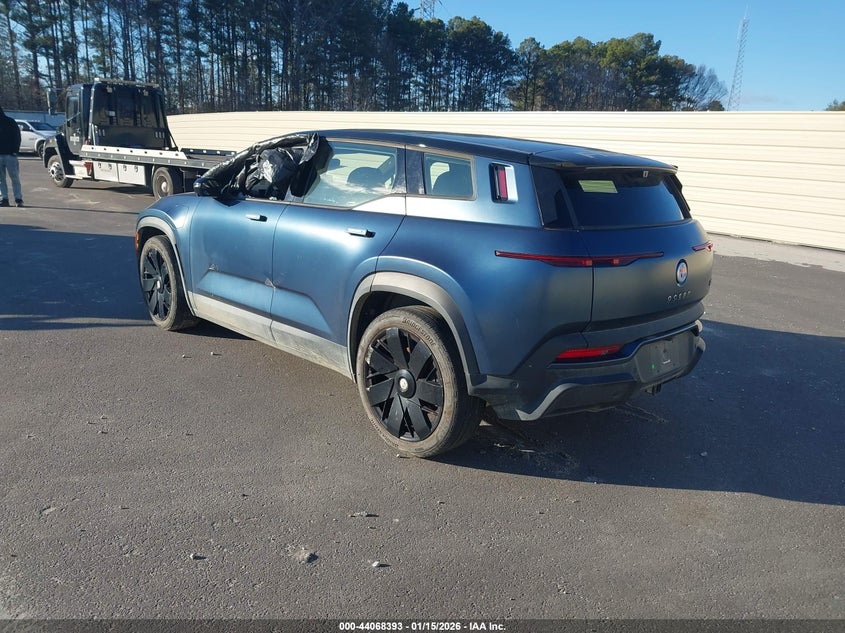 Vin: vcf1zbu27pg004193, lot: 44564193, fisker ocean one 20233