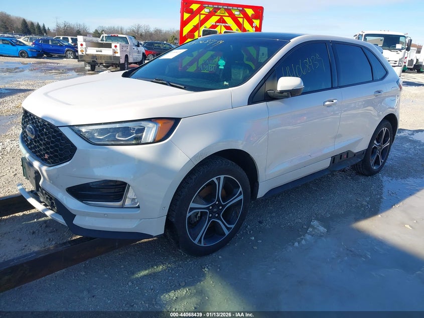 Vin: 2fmpk4ap5kbb26881, lot: 44564239, ford edge st 20192
