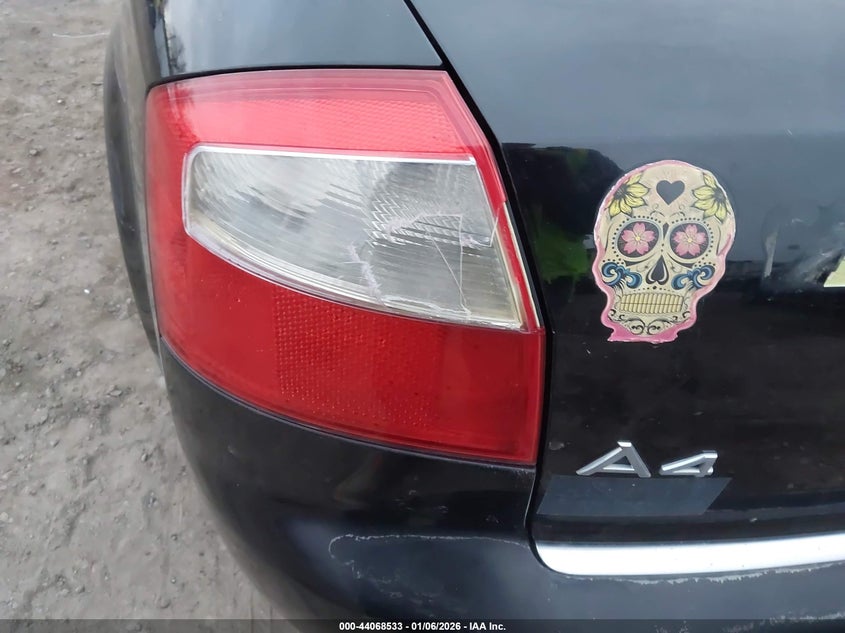 2003 Audi A4 1.8T VIN: WAULC68E23A342035 Lot: 44068533