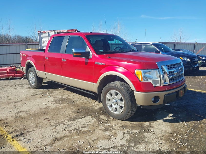 1FTFW1EF1CKD36972 2012 Ford F-150 Lariat auction photo 1
