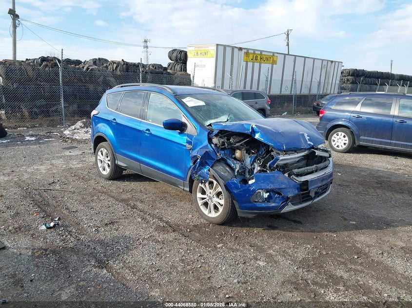 1FMCU9HD8JUA31712 2018 Ford Escape Sel auction photo 1