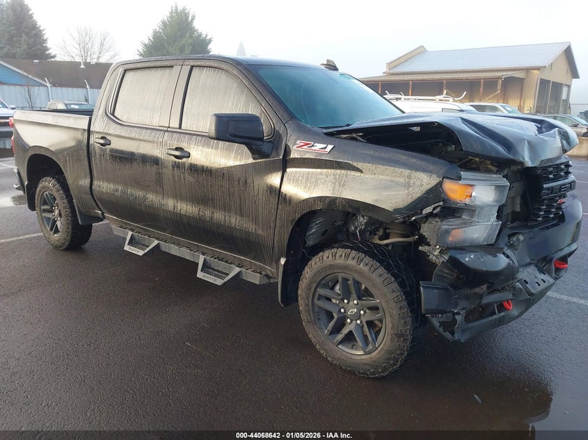 2021 Chevrolet Silverado 1500 4Wd Short Bed Custom Trail Boss
