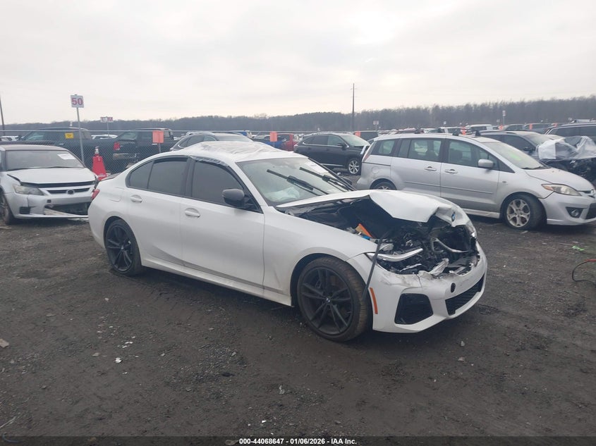 3MW5U9J02M8B76201 2021 BMW 3 Series M340I xDrive auction photo 1