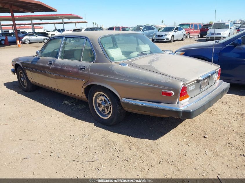1986 Jaguar Xj6 Vanden Plas
