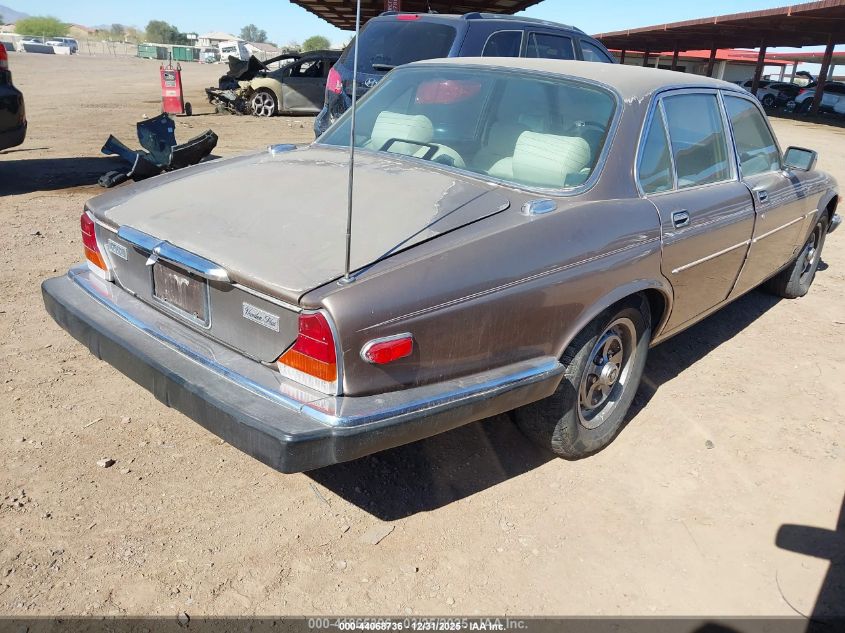 1986 Jaguar Xj6 Vanden Plas