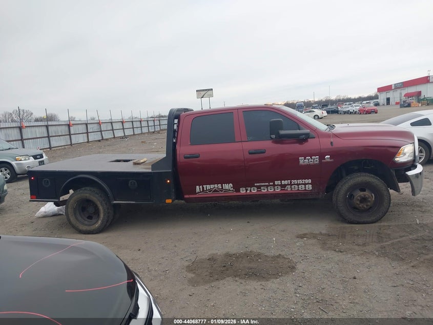 2018 Ram 3500 Tradesman 4X4 8' Box VIN: 3C63RRGL9JG221785 Lot: 44068777