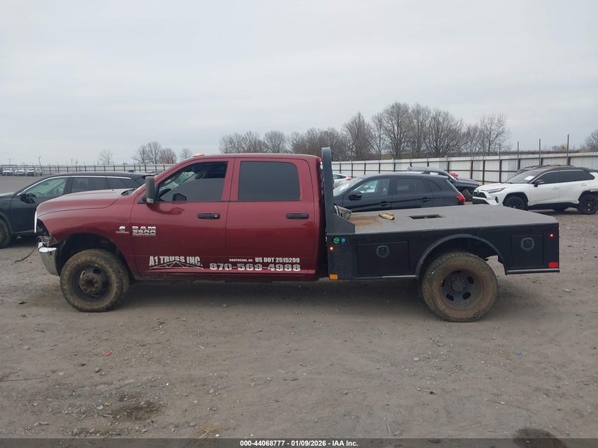 2018 Ram 3500 Tradesman 4X4 8' Box VIN: 3C63RRGL9JG221785 Lot: 44068777