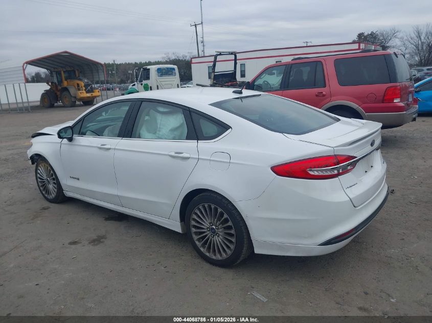 2018 Ford Fusion Hybrid Se