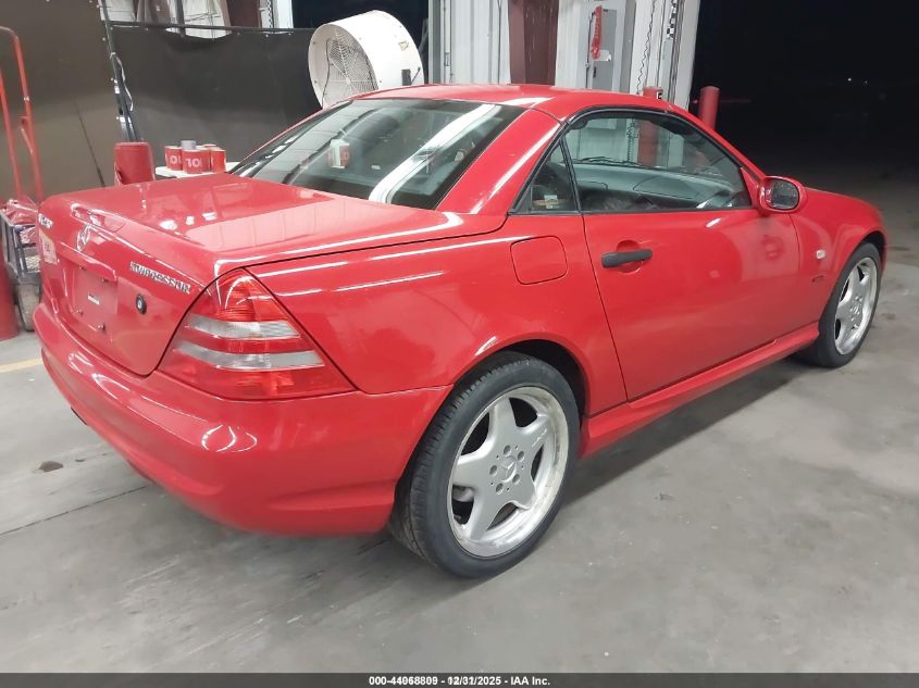 1999 Mercedes-Benz Slk 230 Kompressor