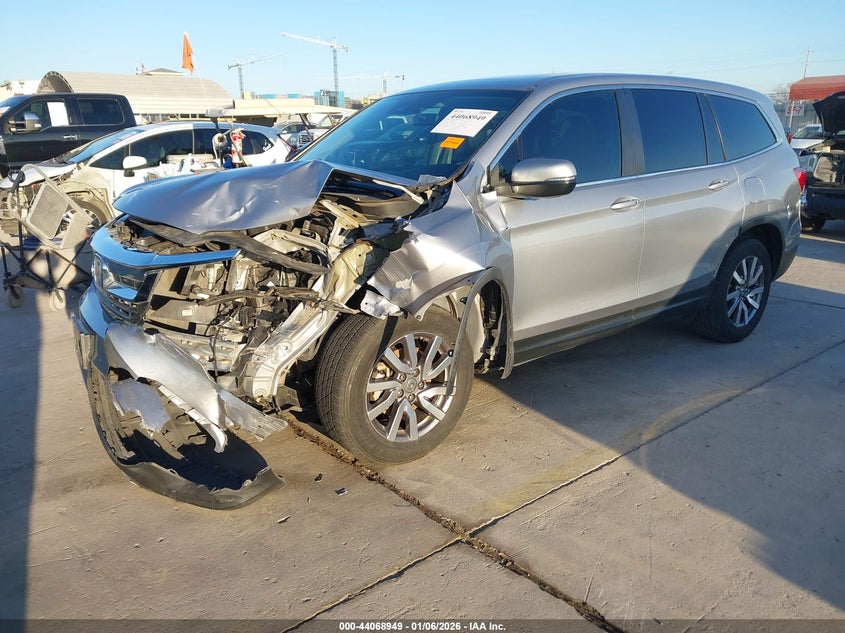 VIN 5FNYF5H52KB036176 2019 HONDA PILOT EX-L
