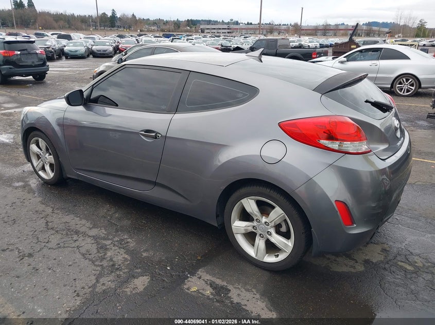 2012 Hyundai Veloster Base W/Black