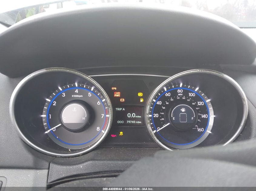 2012 Hyundai Sonata Gls VIN: 5NPEB4AC3CH392432 Lot: 44069044