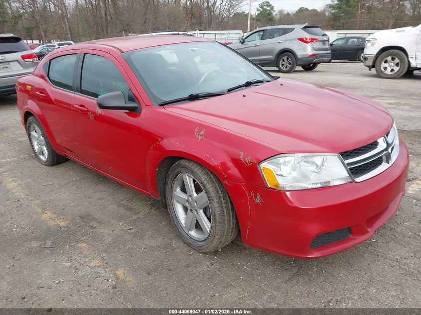 1C3CDZAB7DN636840 2013 Dodge Avenger Se auction photo 1