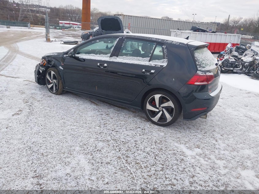 2019 Volkswagen Golf Gti 2.0T Autobahn/2.0T Rabbit Edition/2.0T S/2.0T Se