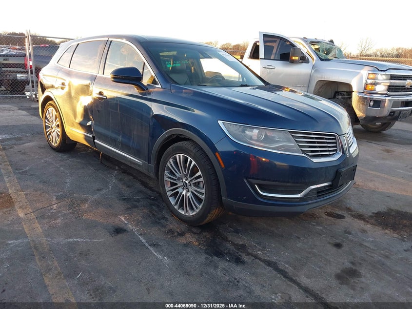 2LMPJ8LR5HBL43417 2017 Lincoln Mkx Reserve auction photo 1