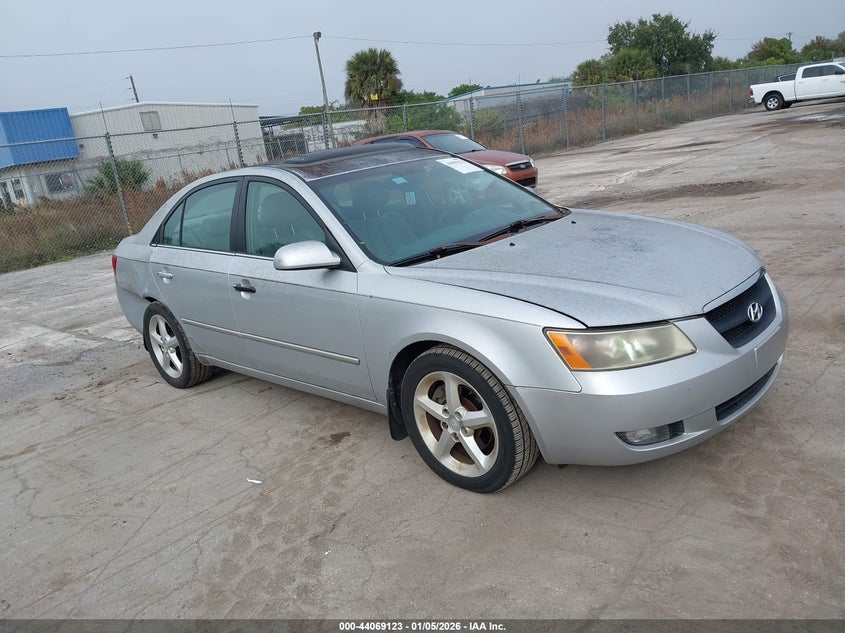 5NPEU46F66H083751 2006 Hyundai Sonata Gls V6/Lx V6 auction photo 1