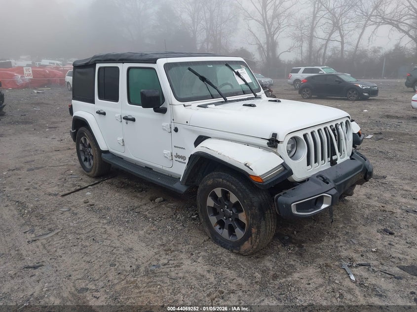 1C4HJXEG6JW125212 2018 Jeep Wrangler Unlimited Sahara 4X4 auction photo 1