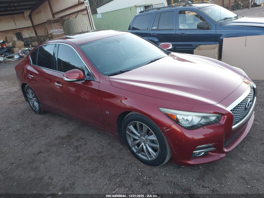 JN1BV7AP7EM691576 2014 Infiniti Q50 Premium auction photo 1