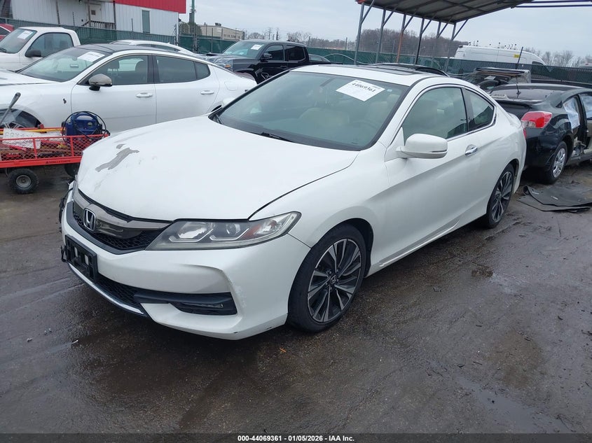 2017 Honda Accord Ex-L V6