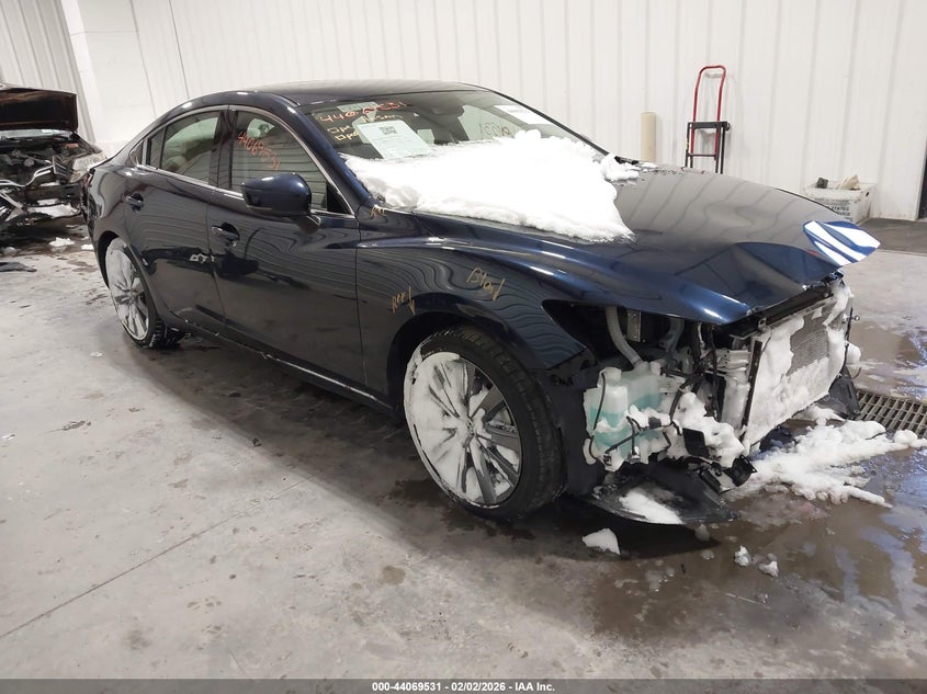 Vin: jm1gl1vm6m1616891, lot: 44565331, mazda mazda6 touring 20211