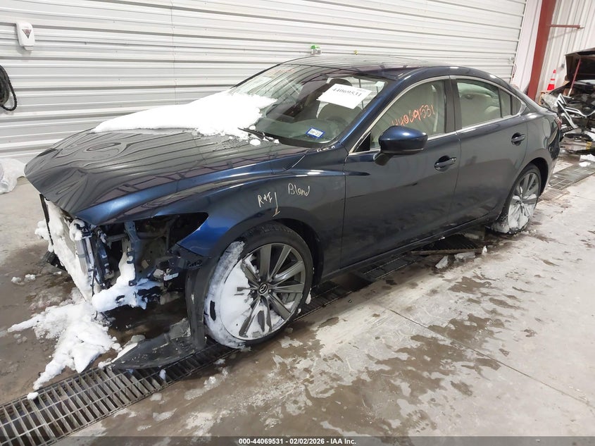 Vin: jm1gl1vm6m1616891, lot: 44565331, mazda mazda6 touring 20212