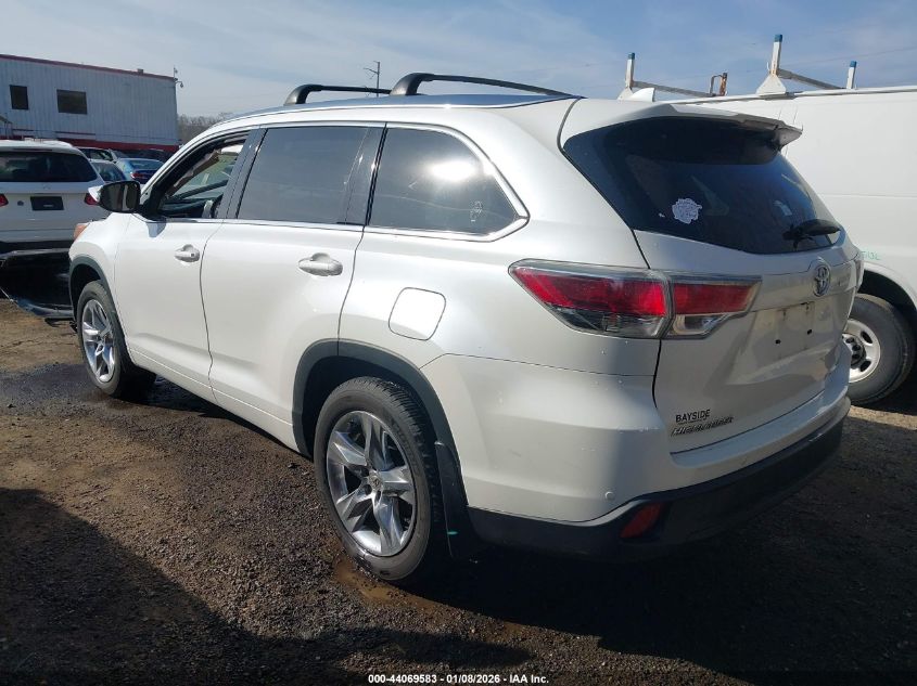 2015 Toyota Highlander Limited Platinum V6