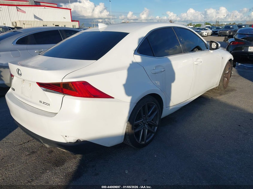 VIN JTHBA1D28H5042680 2017 LEXUS IS 200T