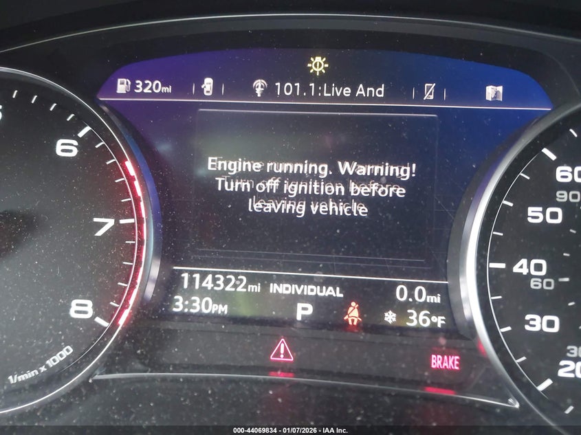 AUDI Q7 2017 VIN WA1LAAF71HD004531