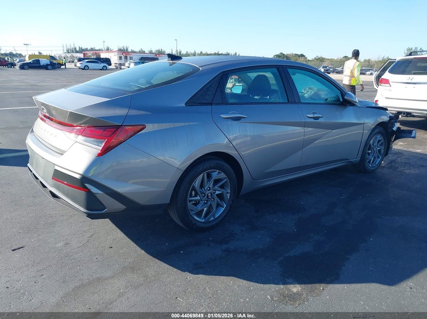 2024 Hyundai Elantra Hybrid Blue