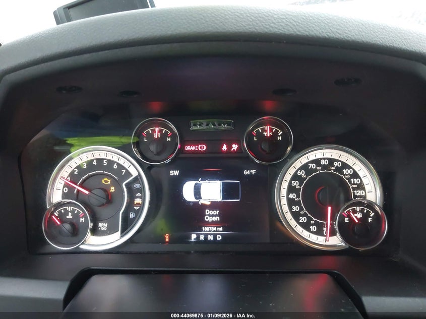 DODG 1500 LONE STAR CREW 2013 VIN 1C6RR7LT0DS517103