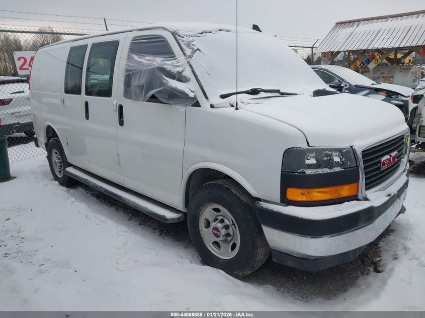 Vin: 1gtw7af72m1254793, lot: 44565690, gmc savana cargo rwd 2500 regular wheelbase work van 2021 img_1