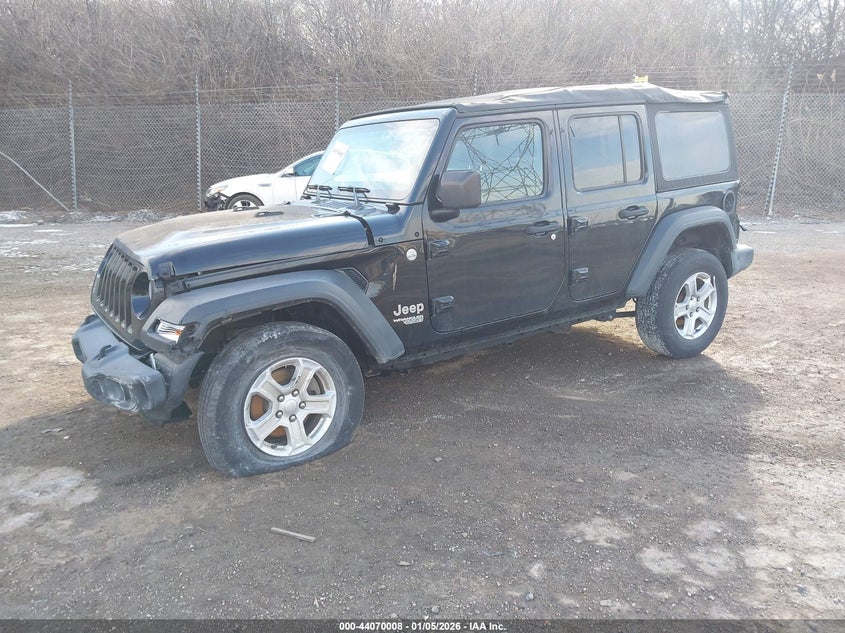 2020 Jeep Wrangler Unlimited Sport S 4X4