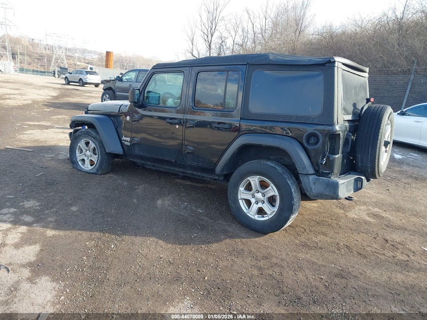 2020 Jeep Wrangler Unlimited Sport S 4X4