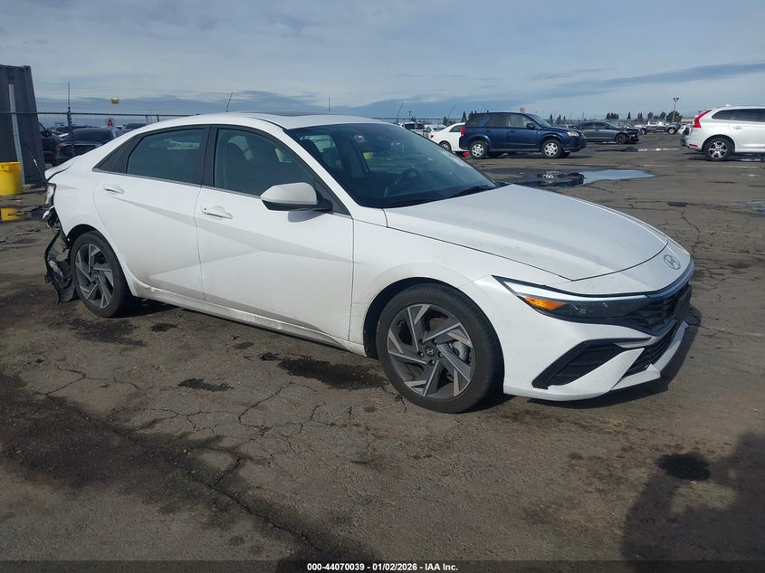 KMHLS4DG5SU907534 2025 Hyundai Elantra Sel Convenience auction photo 1