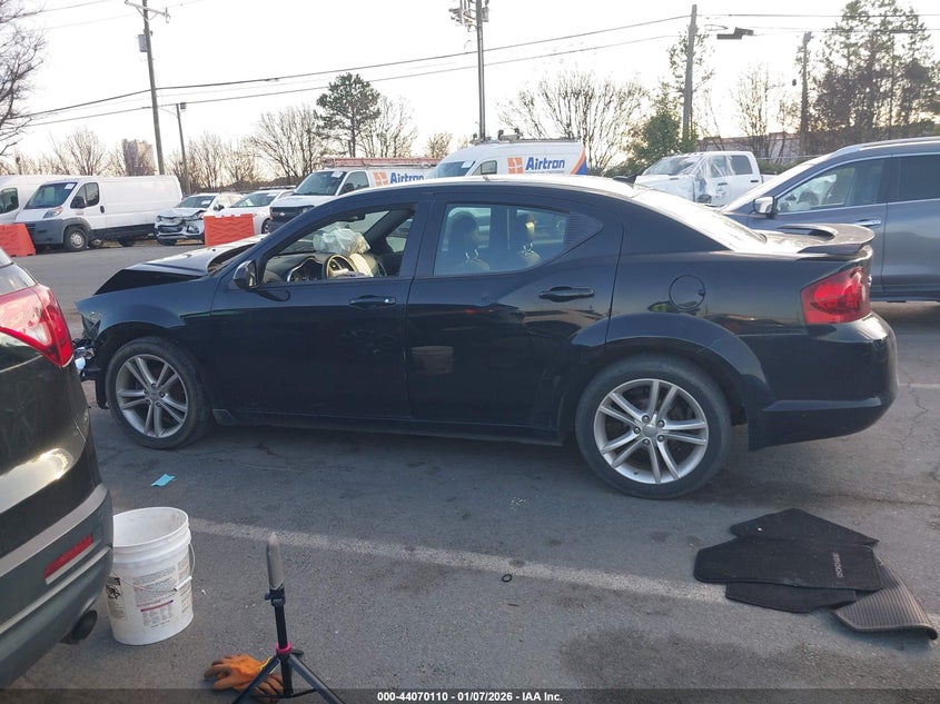 2011 Dodge Avenger Mainstreet VIN: 1B3BD1FG1BN593608 Lot: 44070110