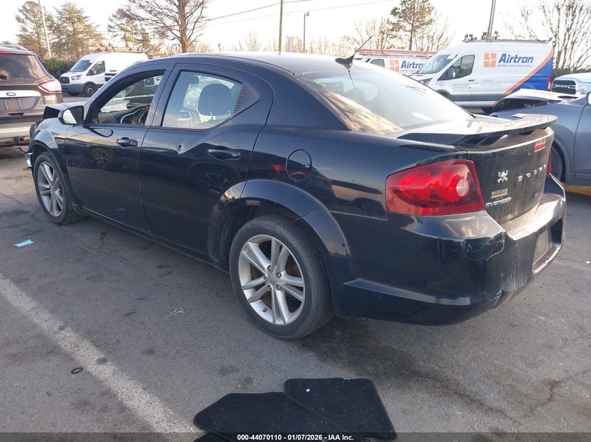 Vin: 1b3bd1fg1bn593608, lot: 44565910, dodge avenger mainstreet 20113