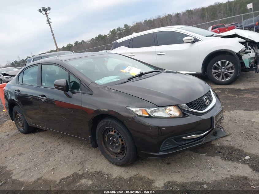 2HGFB2F50EH539421 2014 Honda Civic Lx auction photo 1