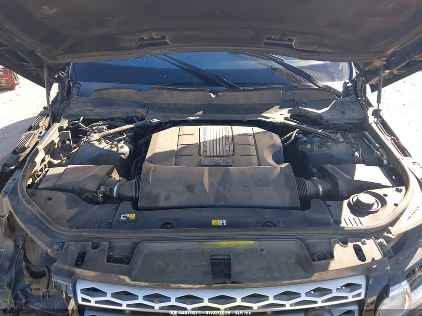 VIN SALWR2FV9HA677027 2017 LAND ROVER RANGE ROVER SPORT 3.0L V6 SUPERCHARGED HSE
