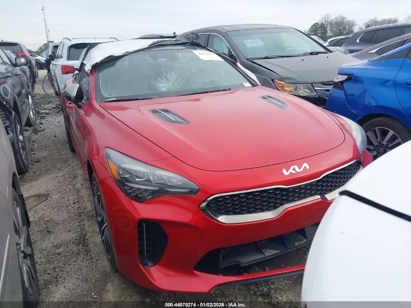 2022 Kia Stinger Gt-Line VIN: KNAE35LD3N6110664 Lot: 44070274