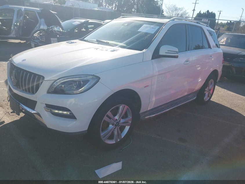 2012 Mercedes-Benz Ml 350 Bluetec 4Matic