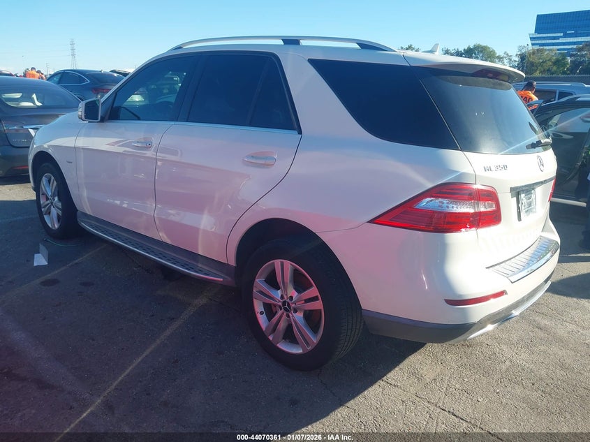 2012 Mercedes-Benz Ml 350 Bluetec 4Matic